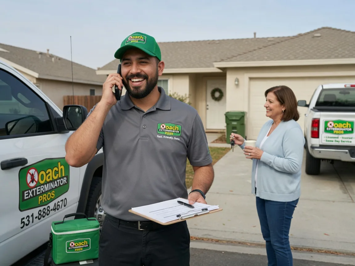 Pest Control Roach Exterminator Convoy, OH FAQs